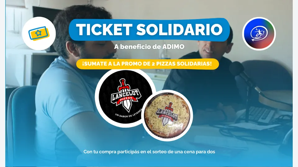 Promo 2 Pizzas Solidarias