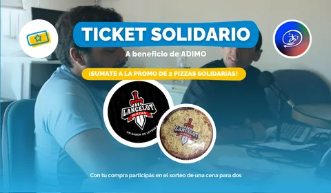 Promo 2 Pizzas Solidarias